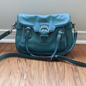 Coach Crossbody Handbag in Mineral Blue